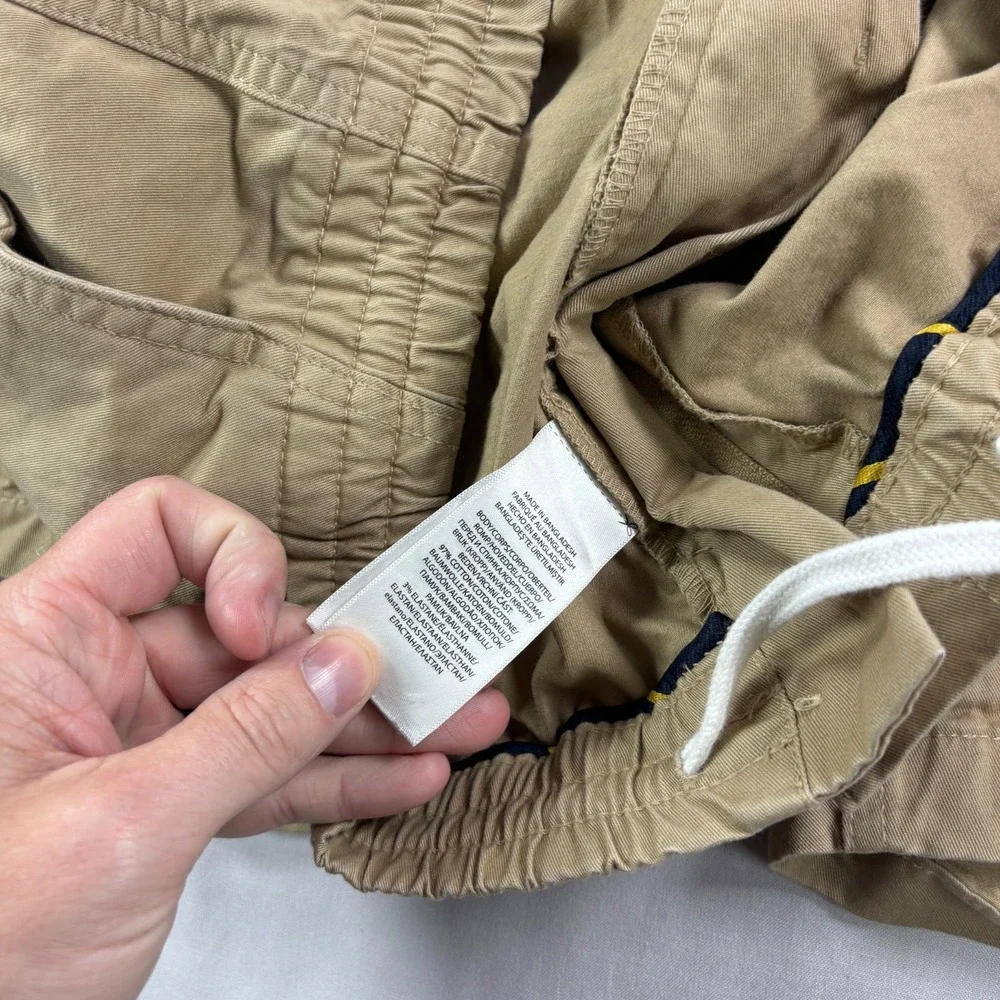 Polo Ralph Lauren Shorts Mens 1XB Bige Beige Prepster Chino Stretch Classic Fit